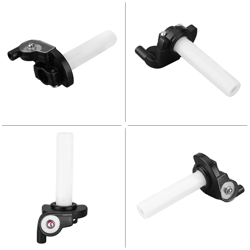 Empuñaduras de giro de acelerador para motocicleta, accesorio Visual de aleación de aluminio de 22mm, compatible con 50cc-160cc ATV Dirt Bike