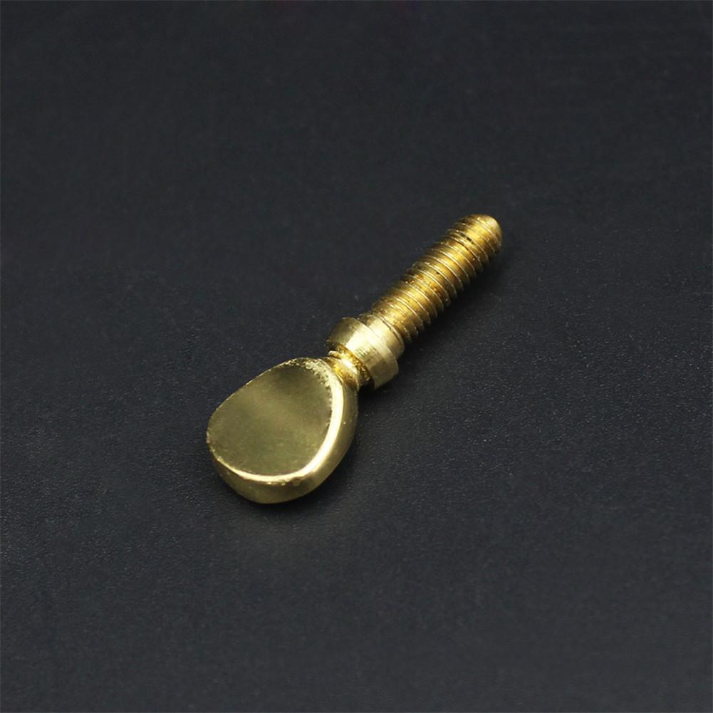 Ouro saxofone pescoço parafuso sax boca peça braçadeira parafuso de fixação plana parafuso instrumentos parte saxofone acessórios