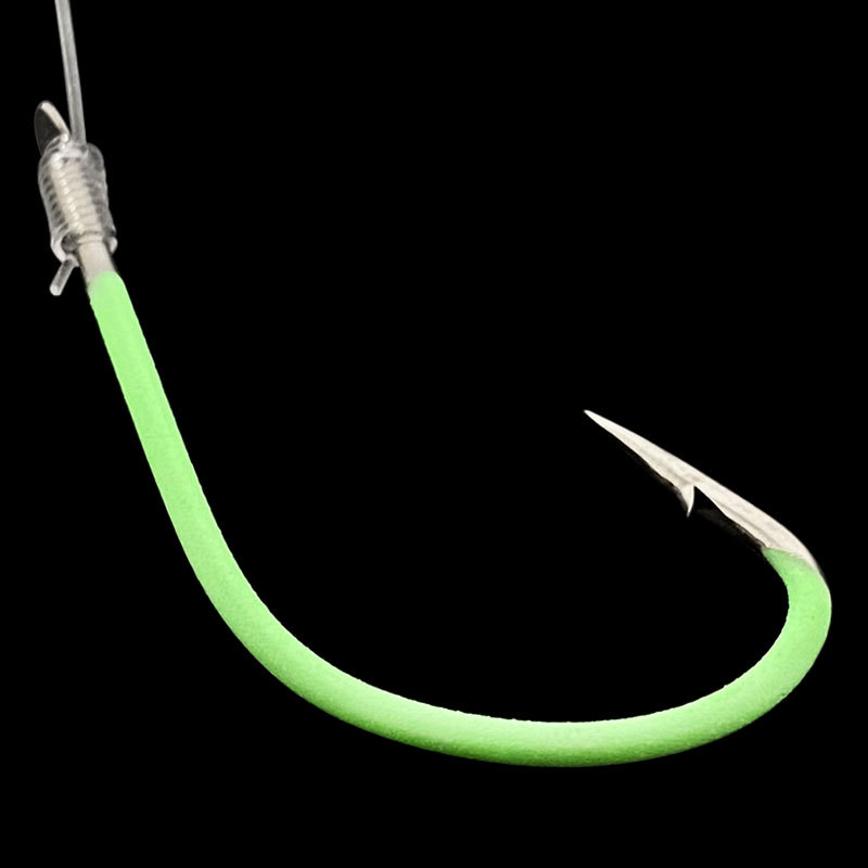 Pd-kalastusvälineet 12#-28#  roadrunner-koukkua merikalastus nailonista valmistettu siima sidottu marseille valovoimainen venekalastus väkänen yökalastus