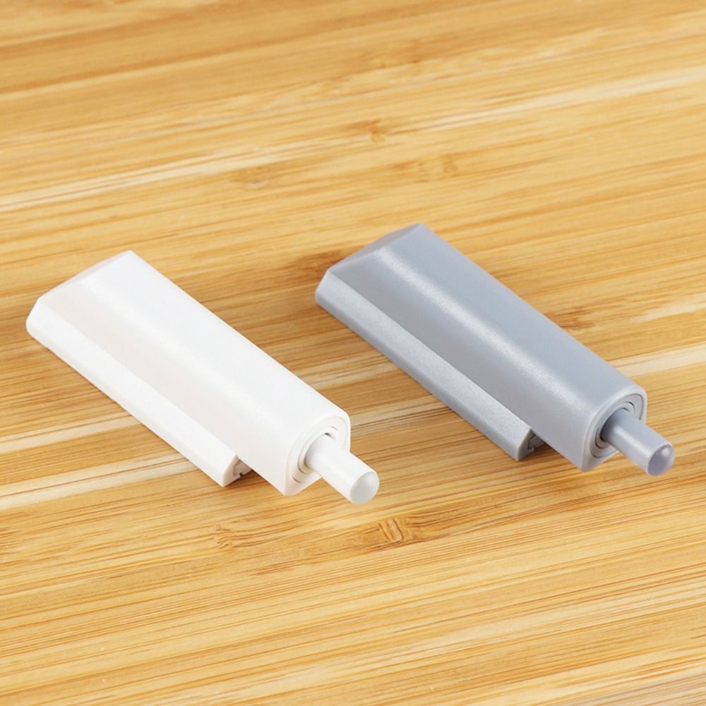 Amortisseur de porte en plastique, pousser pour ouvrir et fermer, maison, cuisine avec vis, armoire, butées de porte anti-claquement