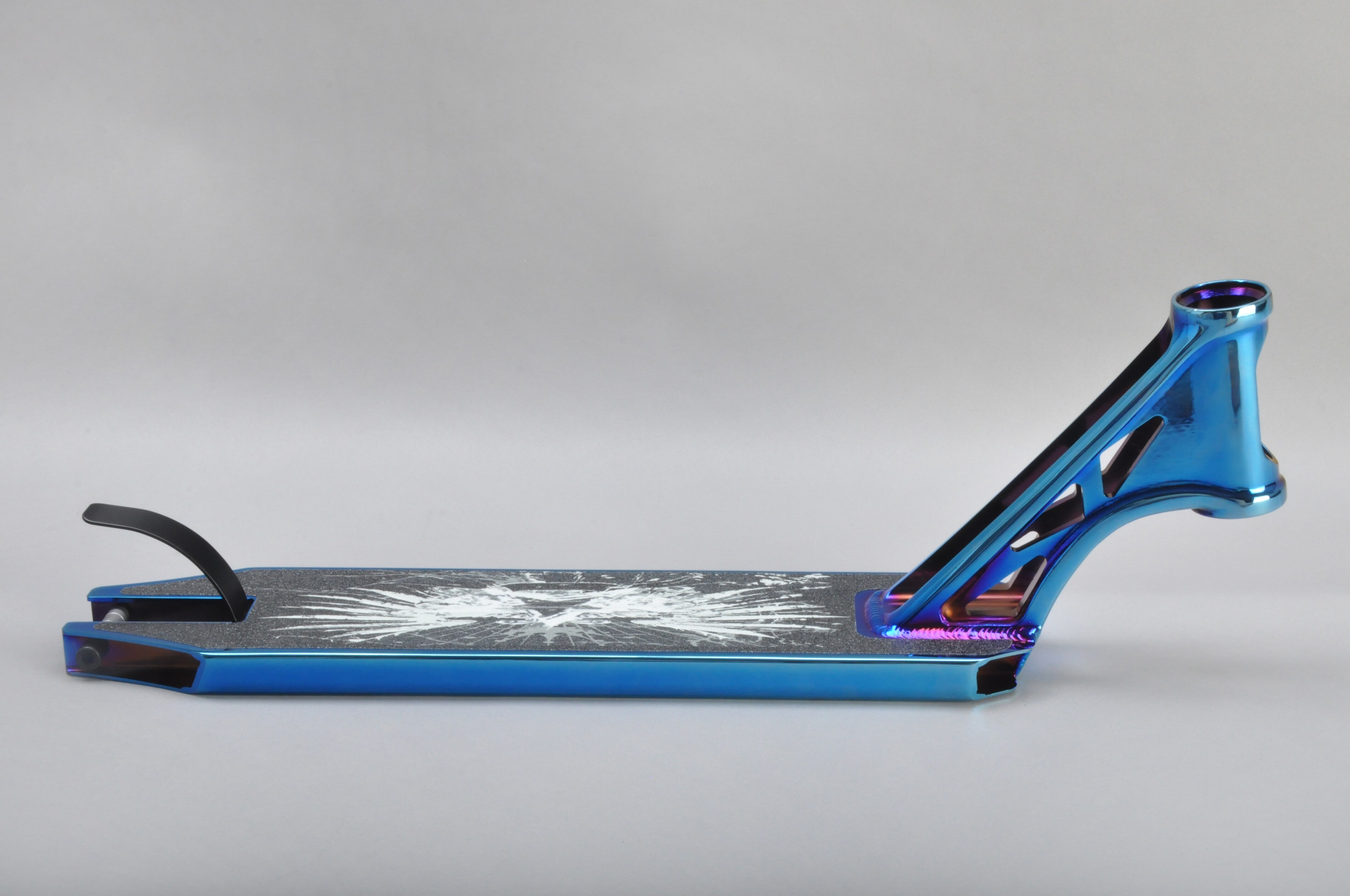 Funsea China Fabrikant 115*500 Mm Aluminium 6061 Scooter Onderdelen Pvd Blauw Kick Scooter Decks Stunt Scooter Dek