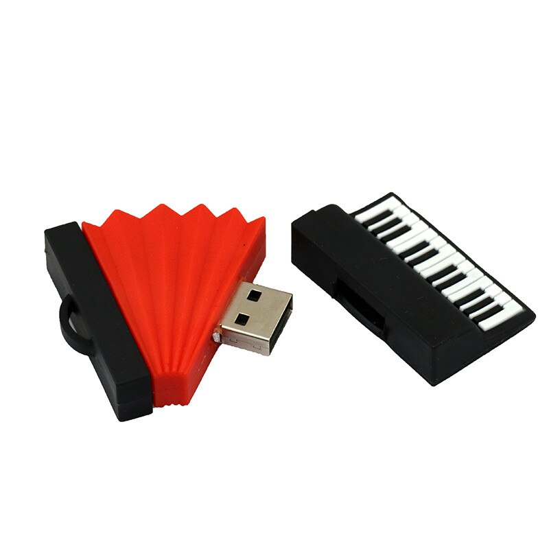 Muziekinstrument Accordeon Pendrive 2.0 4 8 16 32 64 128 256 Gb Usb Flash Drive 32Gb 256 Gb 64Gb 16Gb Flash Disk Usb Pen Drive