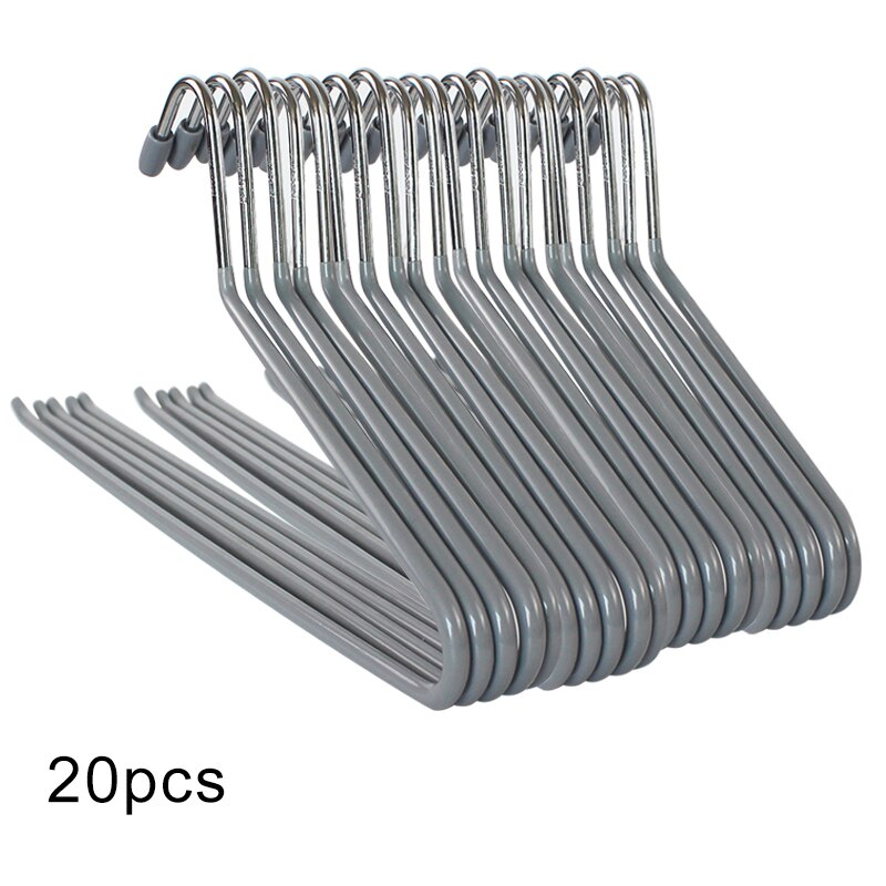 Novel Metal Open-end Non Slip Slacks Pant Hangers Trouser Hangers Organizers Set