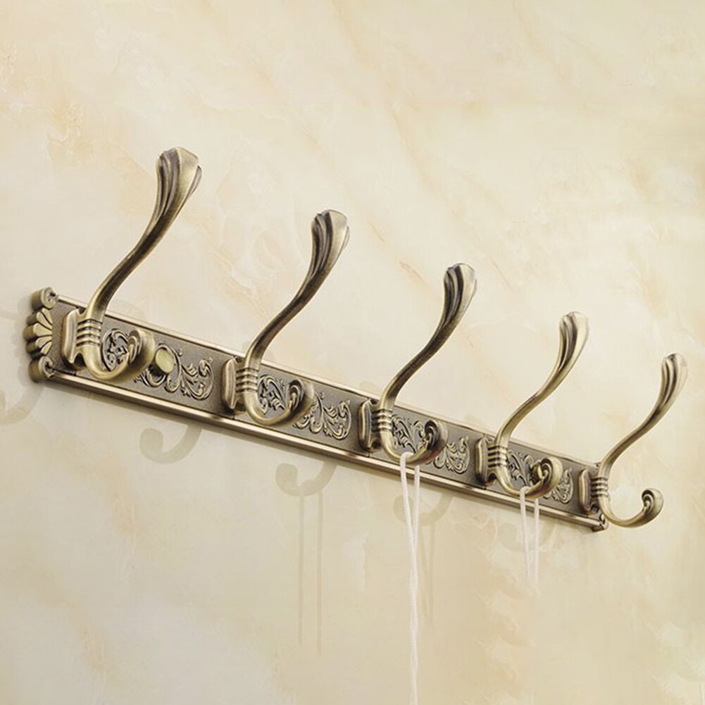 Colgador de pared con gancho para colgar bata de baño perchero abrigo ropa decorativo