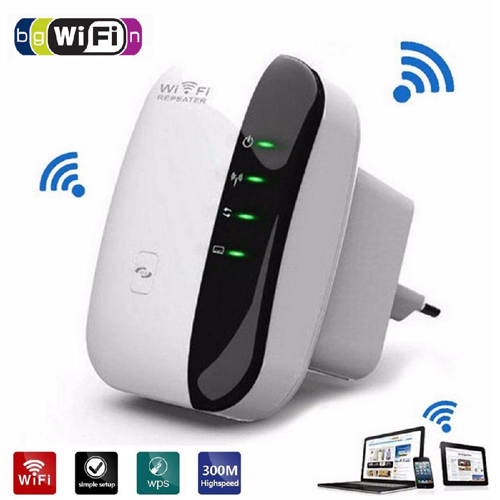 Yfashion 300Mbps Wifi Repeater Wireless-N 802.11 AP Router Extender Signal Booster