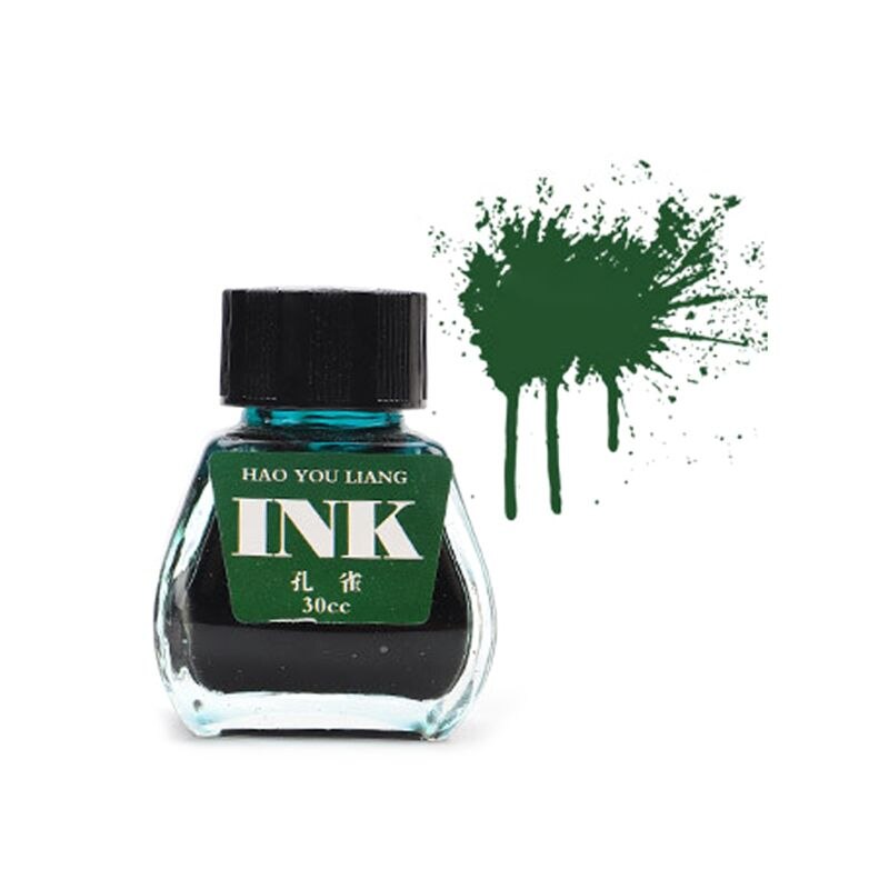 30ml 16 couleurs verre lisse écriture stylo plume encre costume pour recharge école étudiant papeterie fournitures de bureau: 10