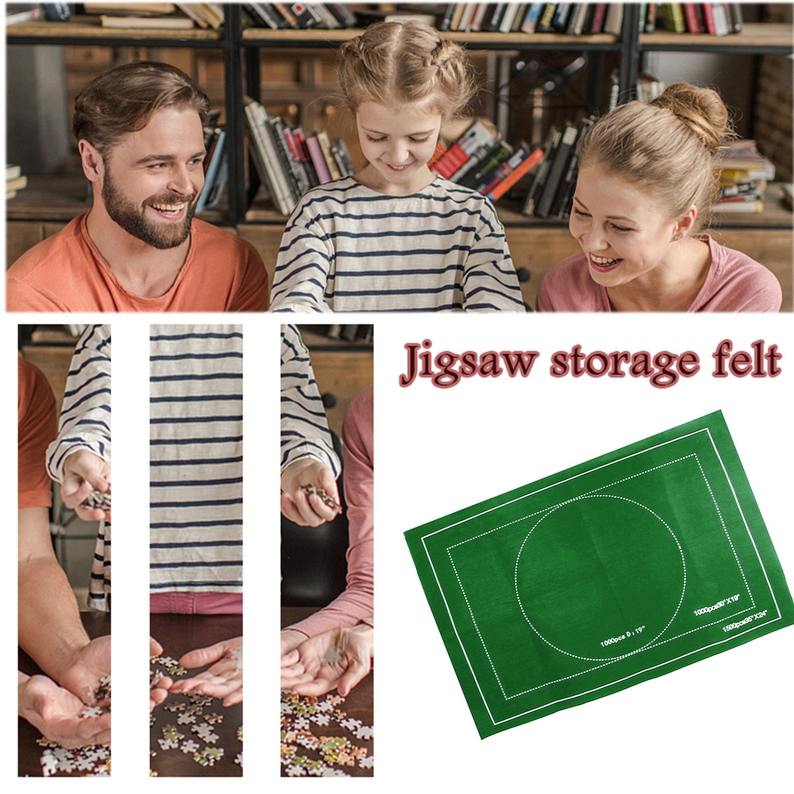 Puzzel Roll Mat Puzzel Opslag Puzzel Saver Milieuvriendelijk Mater Puzzel Matching Speelgoed Thuis Opslag Speelgoed Дитячі Іграшки L3