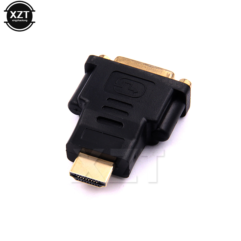 Dvi Adapter Converter Hdmi-Compatibel Male Naar Dvi 24 + 5 Vrouwelijke Converter Adapter 1080P Voor Hdtv projector Monitor