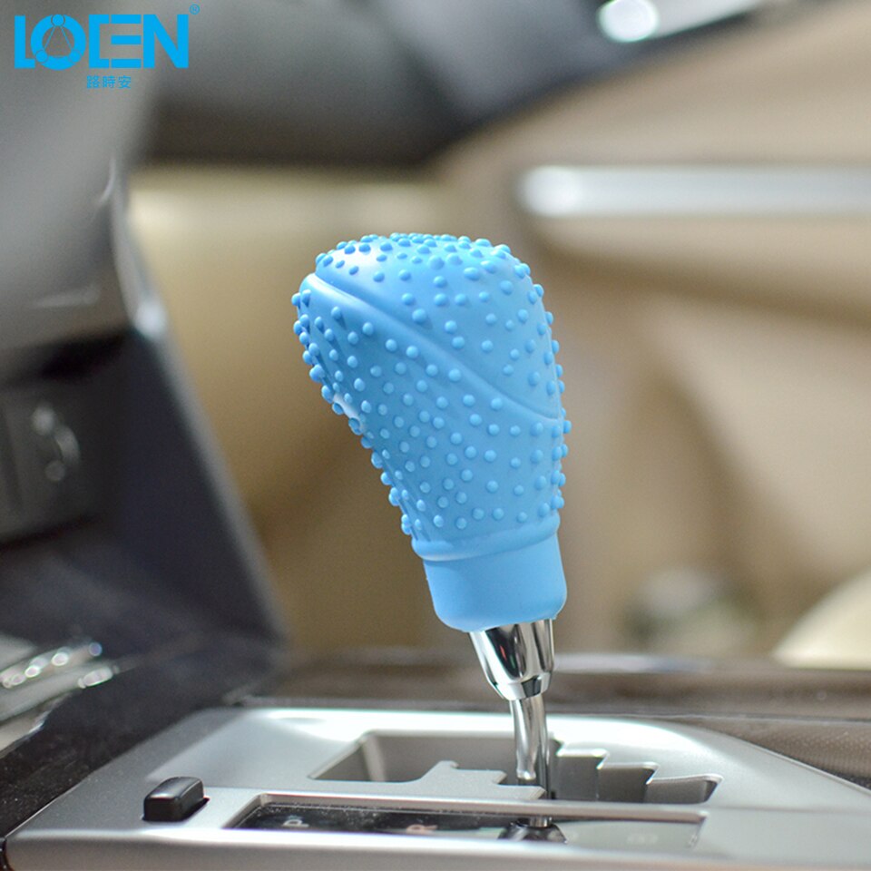 1Pc Auto Snoep Kleuren Universal Antislip Zachte Siliconen Auto Versnellingspook Kragen Schakelhendel Shifter Cover Vervanging auto Styling