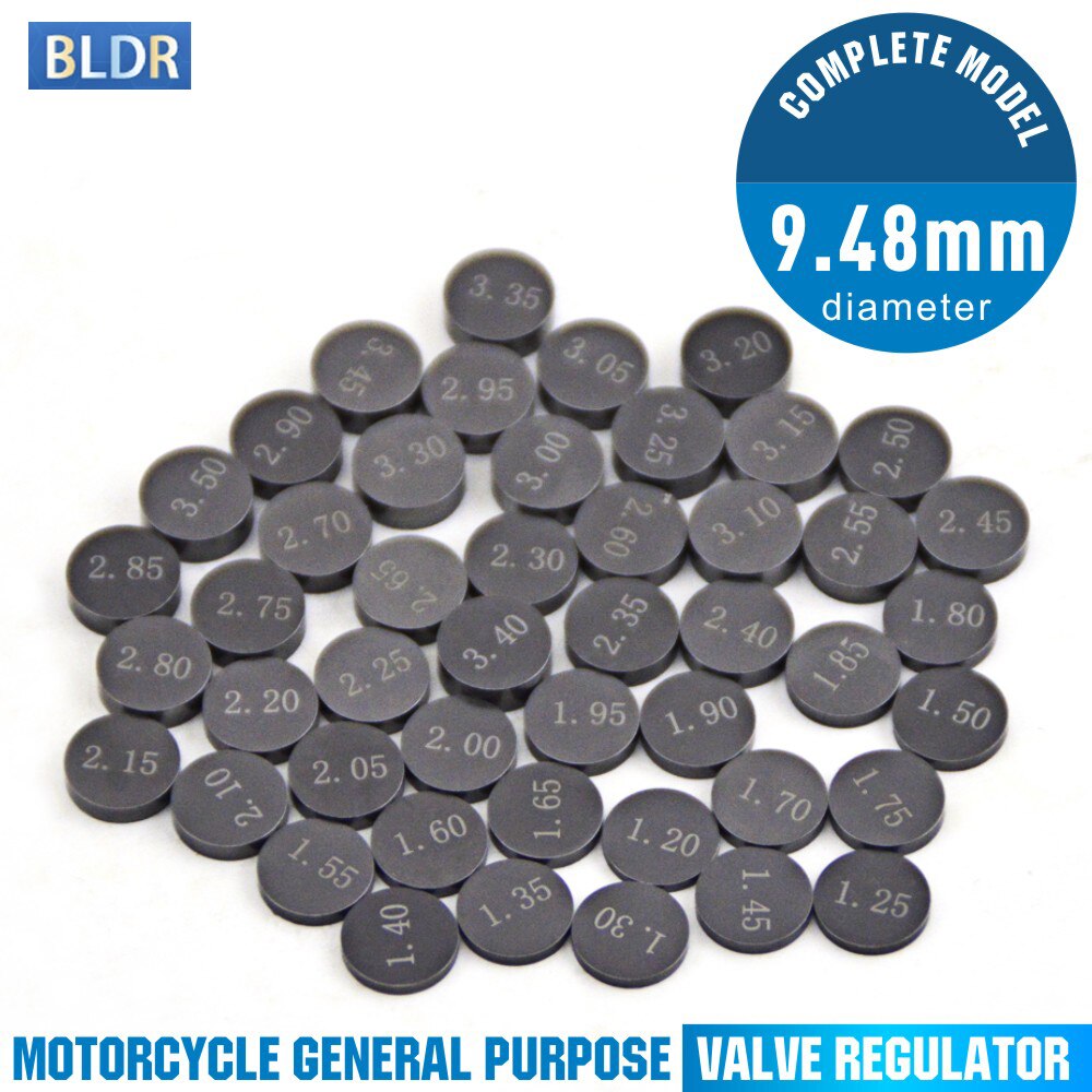 5pc 9.48mm Motorrad einstellbar Ventil Shim Dichtung Pad Pro KAWASAKI ZX1100 Ninja ZX-11 ZX11 ZX1200 ZX12R ZX-12R ZX 1100 1200 12R