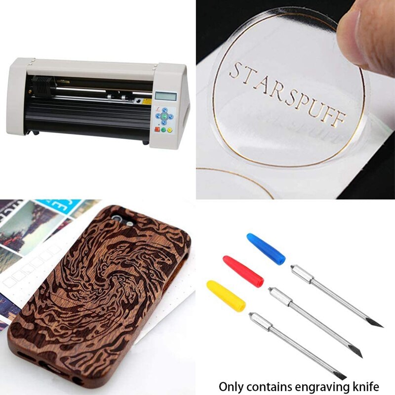 30 / 45 / 60 Degree Engraving Knives for Cb09 Cb09U Graphtec Vinyl Cutter Plotter Cutting Blades 90Pcs