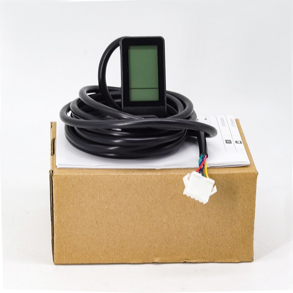 Kt display lcd 4 ebike lcd display 36v 48v elektrisk sykkel tilbehør datamaskin for e bike kt kunteng kontroller