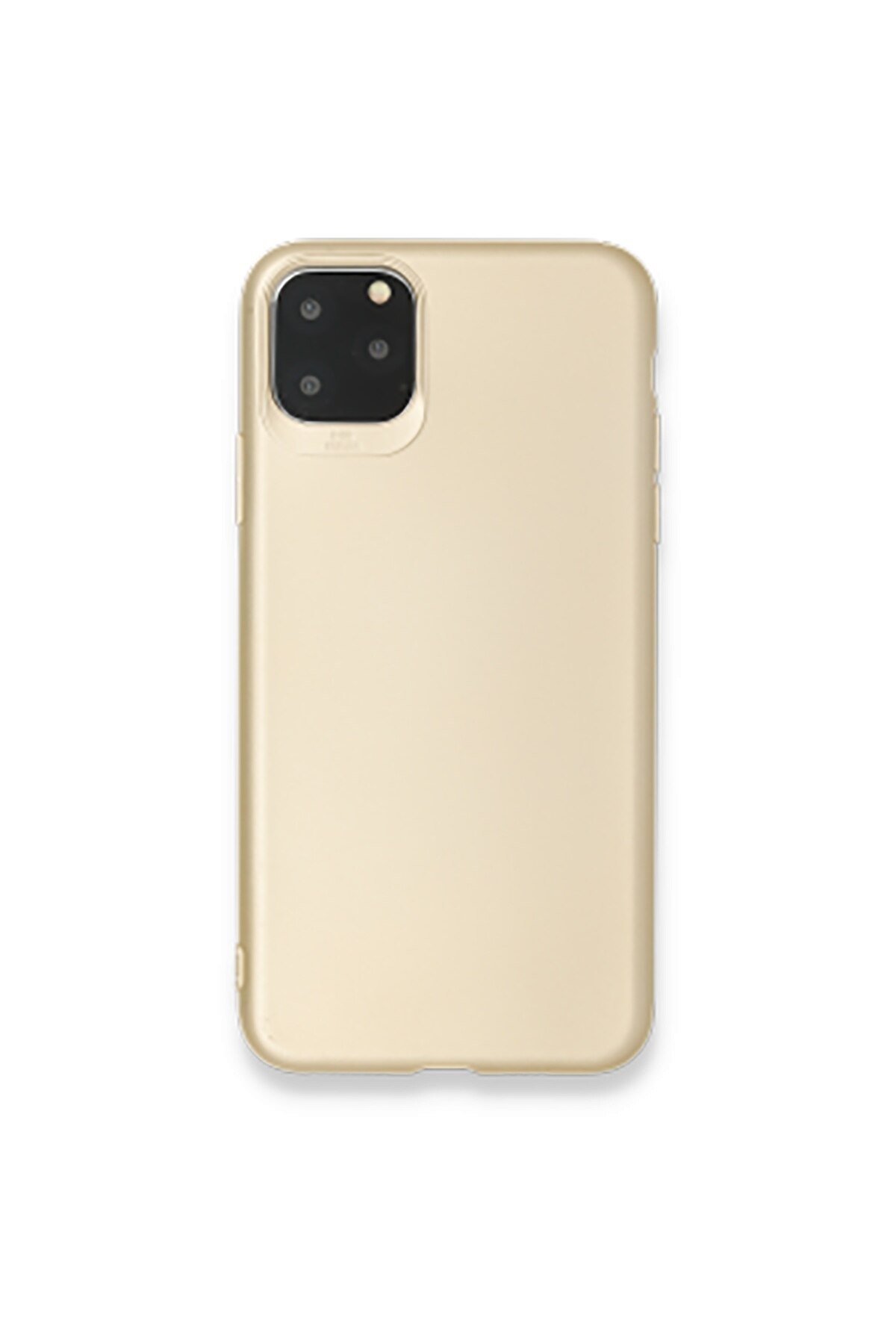 Apple Iphone 11 Pro Max Siliconen Case Gold