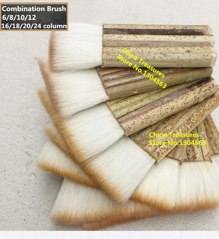 Prisen for 1 stk, kombination pensel pen, bred pensel, malerpensel