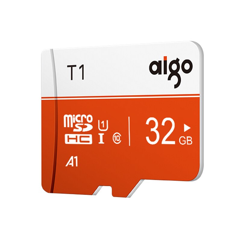 100%  original aigo micro sd kort klass 10 tf kort 16gb 32gb 64gb 128gb 256gb max 80mb/ s minneskort för samrtphone och bordsdator