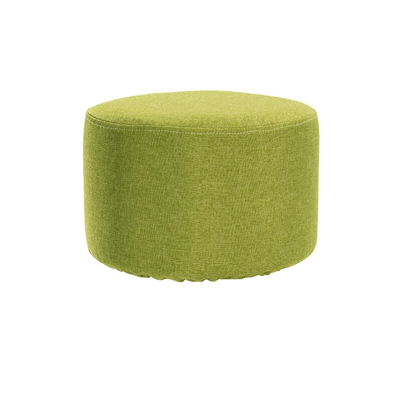 housse tabouret housse pouf rond Housses de tabouret rondes de couleur unie, housse de protection pour repose-pieds, décoration de maison lavable: chair cover S7