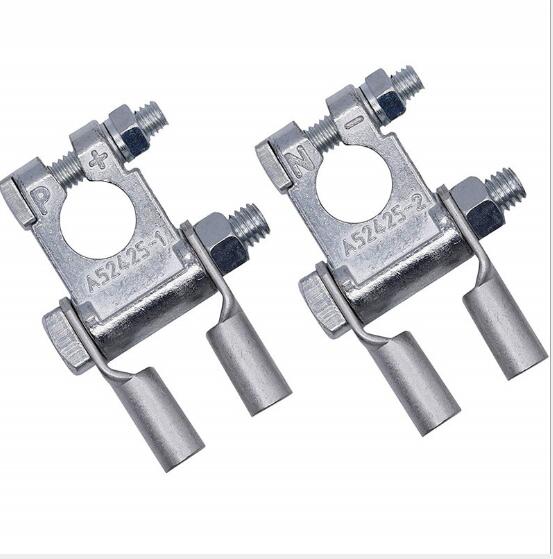 ZINC ALLOY BATTERY TERMINAL BATTERY CONNECTOR Car battery pile head Universal battery clip: Wiring clamp