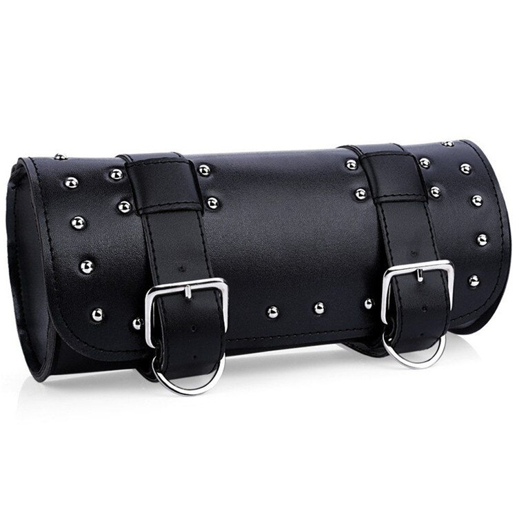 retro braun Kreuzfahrt niet Rolle zubehör kopf tasche motorrad gepäck Kreuzfahrt niet moto hecktasche motorrad Satteltaschen: Schwarz