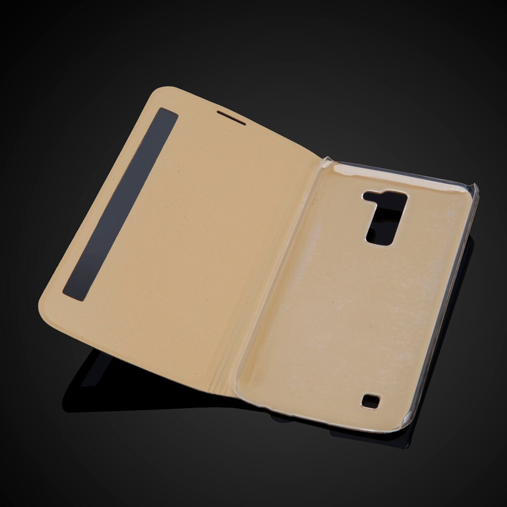 Funda Smart quick cover para LG K10 K410 K420N Auto sleep súper fino Funda de cuero con tapa
