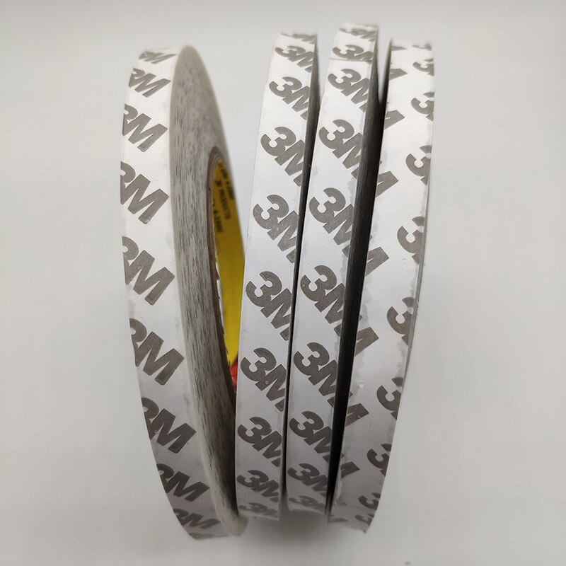 3M Tape Double Sided Tapes Adhesive Strong Sticky 50M / Roll Width 8mm / 10mm / 12mm / 15mm /20mm Led Strip Home Hardware