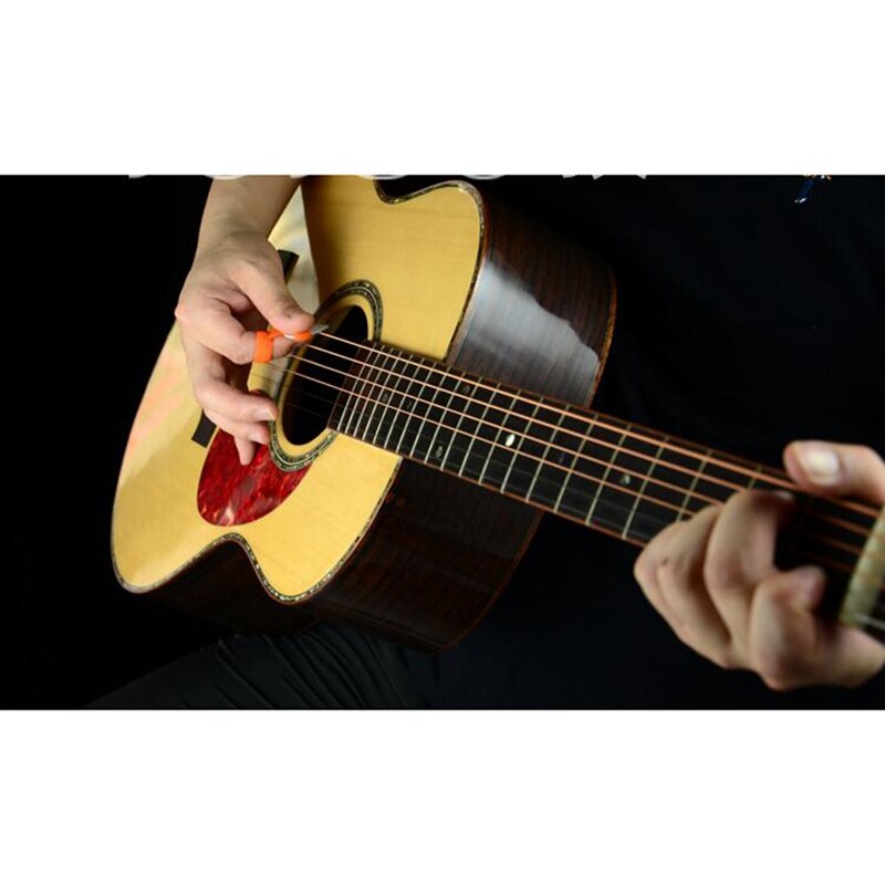 Gitaar Pick Anti-Slip Vinger Babybedjes, Starter Accessoires, Bakeliet Gitaar Beginner Pick Aid