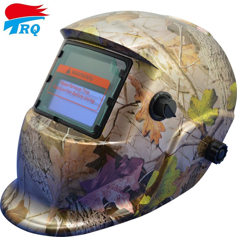 Applikasjon sol automatisk automatisk sveisehette sveiseutstyr tig mig mma sveisemaske med speilsett trq -2200de