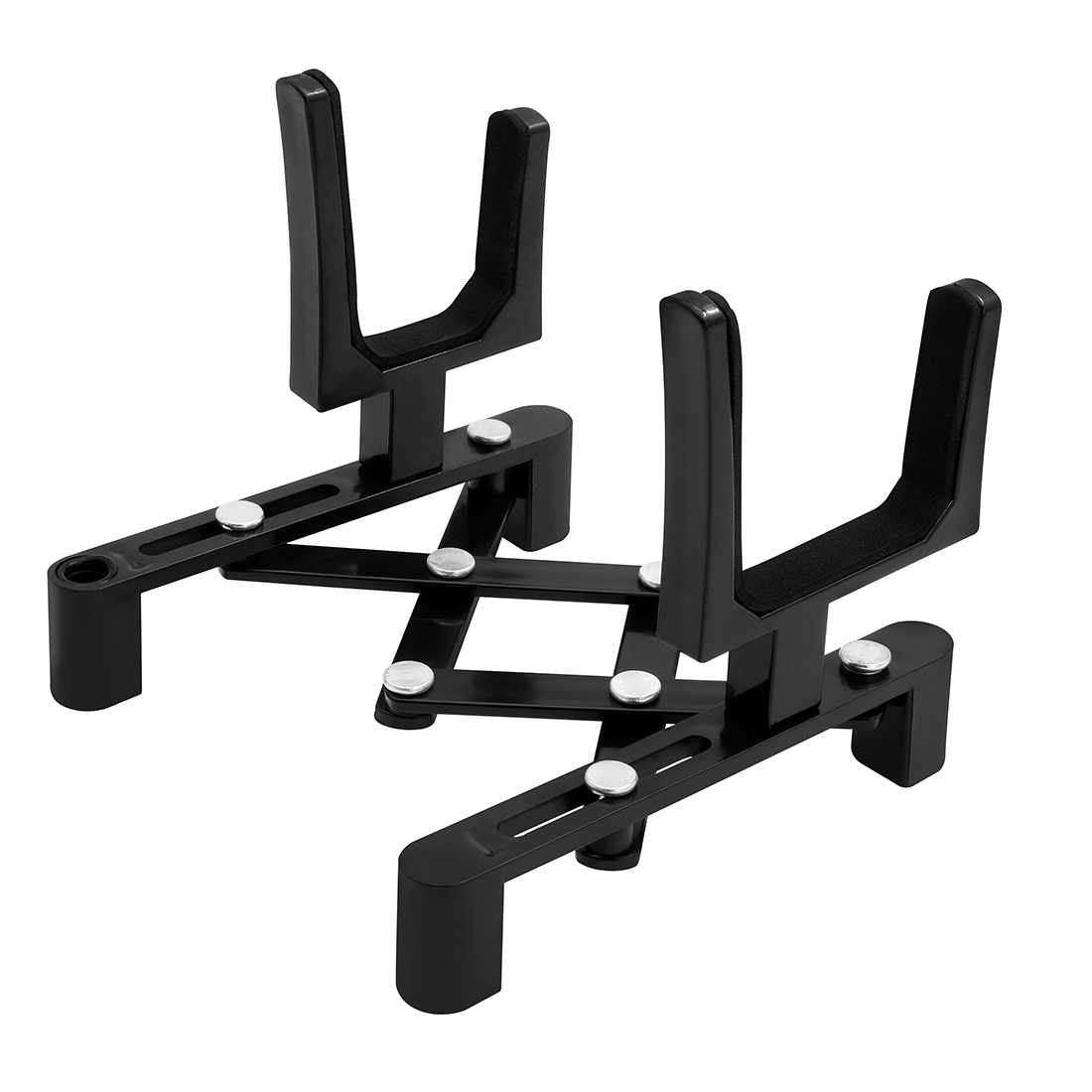 Supports de violon support métallique pliable Instrument à cordes pièces de violon accessoires noir blanc support de violon rétractable réglable