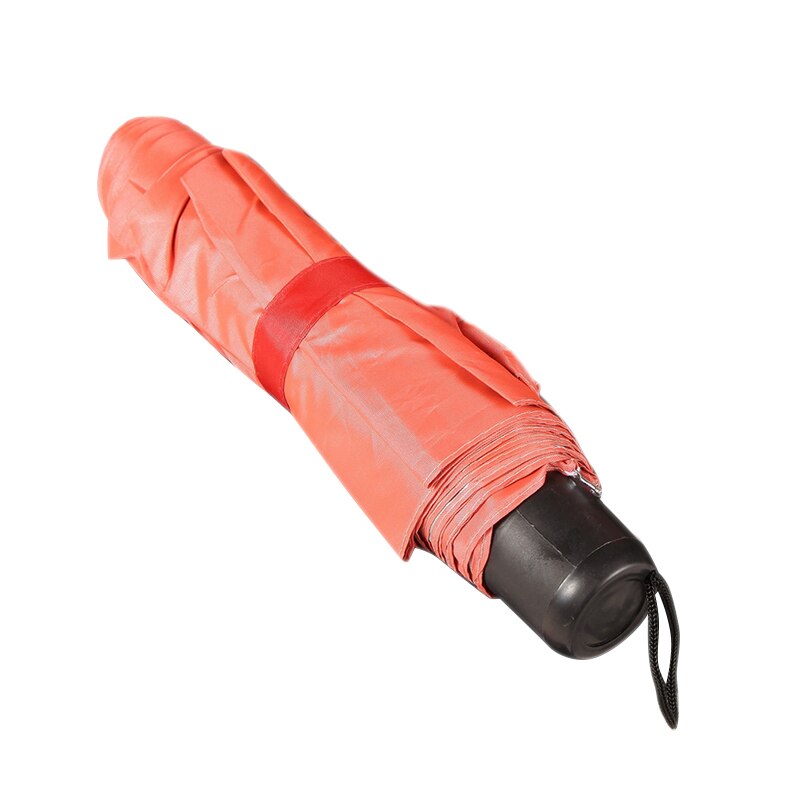 Sun Umbrella 3 Folding Mini Pocket Umbrella Women Small Umbrellas Parasol Girls Anti-UV Waterproof Portable Ultralight Travel