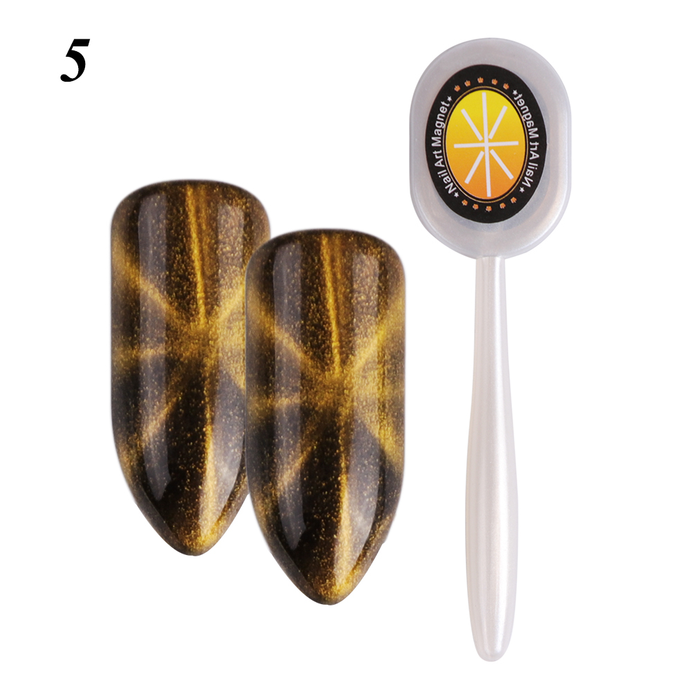 1 Pc Cat Eye Magneet Sterke Effect Magetic Stick Board Voor Nail Tekening Uv Gel Nagellak Streep Lijn Magnetische Board nail Tool TR01-06
