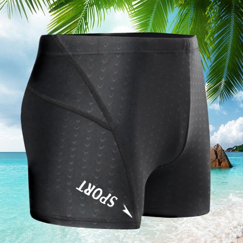 Zwembroek Heren Boxer Zwembroek Waterdicht En Sneldrogend Volwassen Sport Racing Trunks