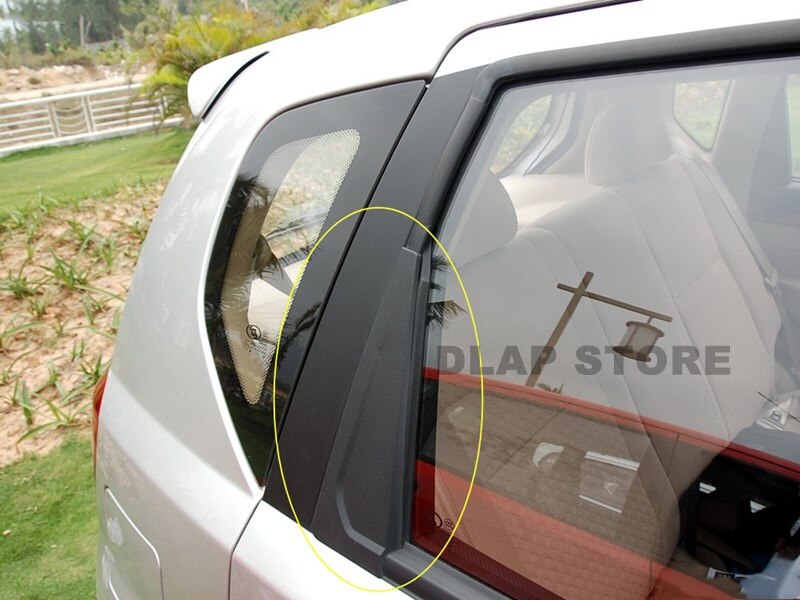 Car Rear Window Triangle Panel For Chevrolet Kalos /Aveo Hatchback Door Outer Pillar Garnish Trim Panel