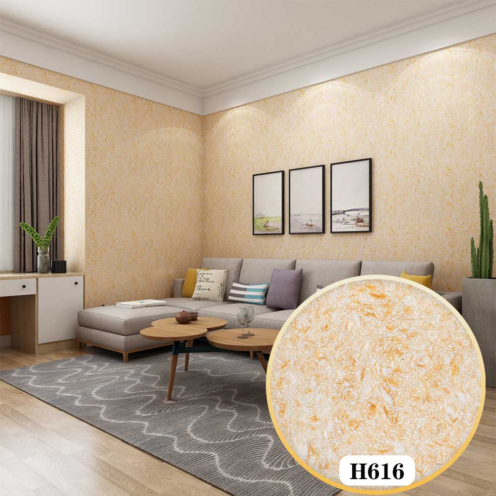 Beishubao H6 serie Seide Gips ECO wandverkleidung Material flüssigkeit tapete teil EINE H601-H616: H616