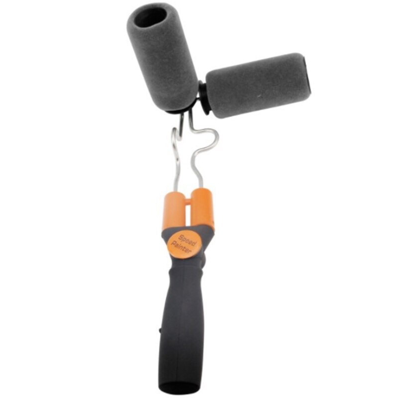 ABSF Speed Painter Double Sided Paint Roller Brush Painting Brushes Cylindrical Corner Painting Home Improvement Tools Speed Pai