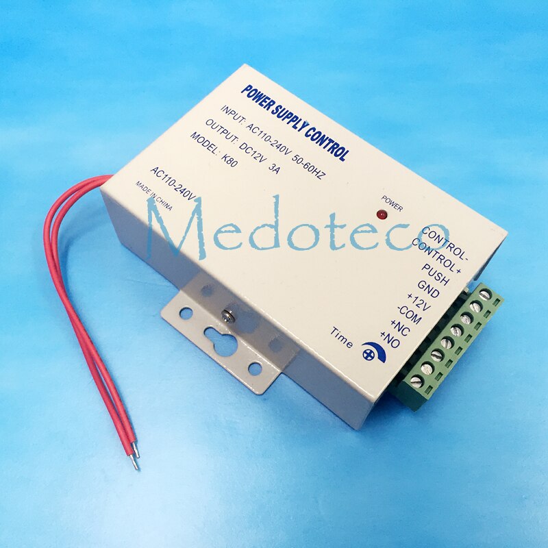 Full Rfid Door Access Control System 125Khz Rfid Card Access Control System Kit +Electric Magnetic Lock U Bracket & Power Supply