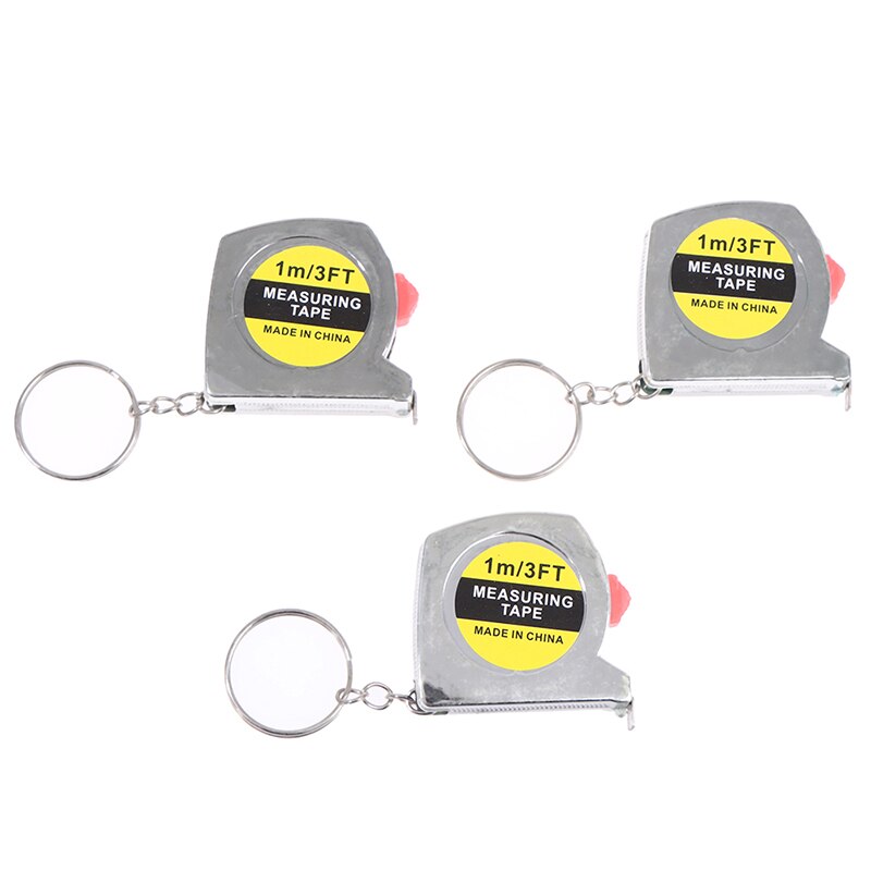 1Pc Retractable Ruler Tape Measure 1m/3ft Sewing Cloth Metric Tailor Tool