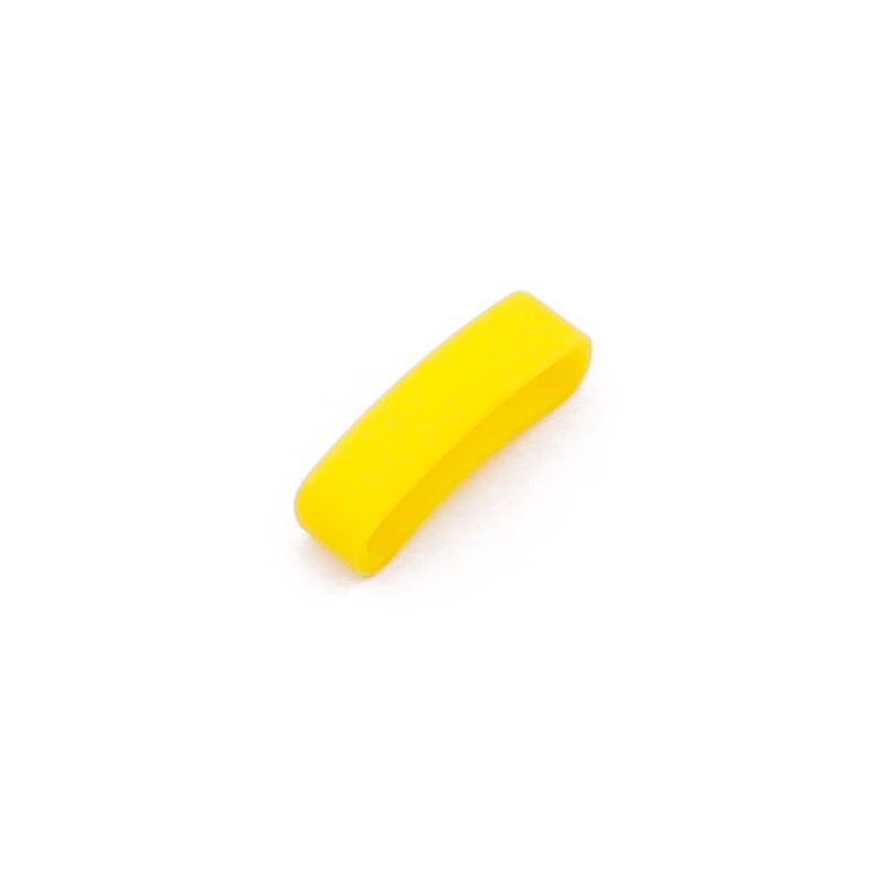 Accesorios para reloj aro de silicona con aro para Suunto core Ambit lazo de cinta de goma con anillo: yellow