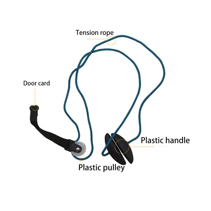 Pain Relief Upper Limb Shoulder Joint Rehabilitation Training Kit Exercise Door Hanging Pulley Trainer Home