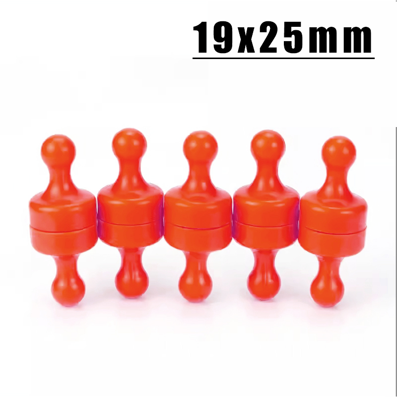 5/10/15/20/25 Stuks Super Sterke Neodymium Magnetische Pushpins Sucker Punaise N52 Koelkast magneten Push Pin Koelkast Whiteboard