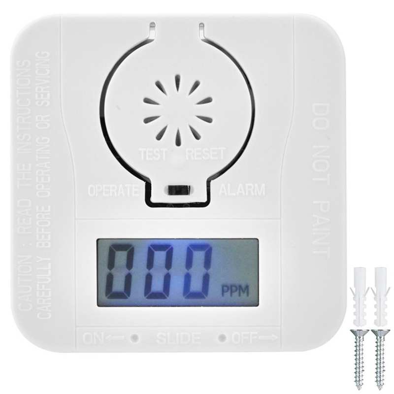 Gasdetector Co Koolmonoxide Detector Gif Gas Sensor Home Security Alarm Detector