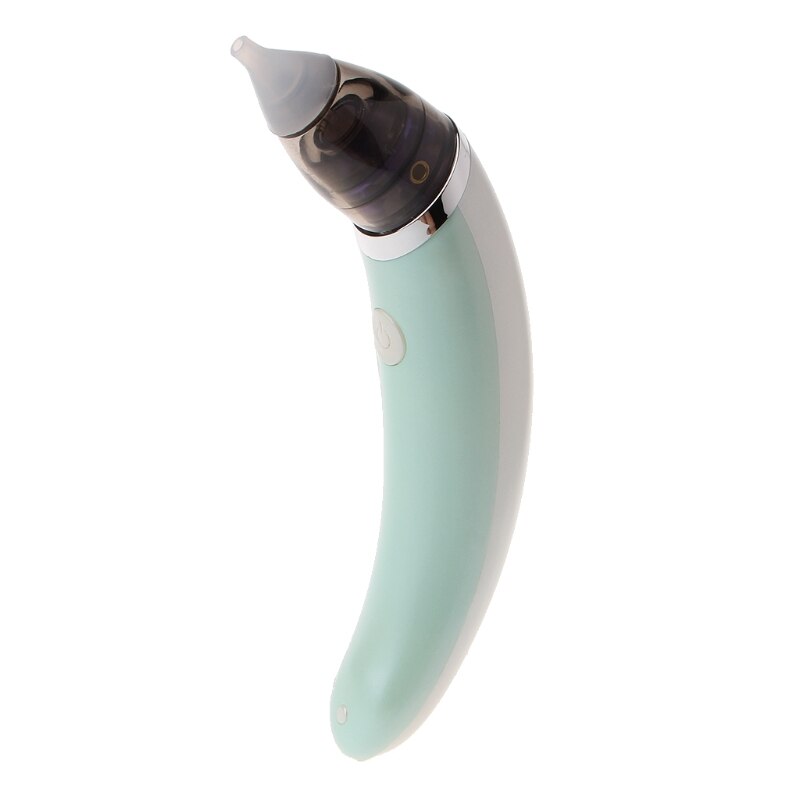 Aspirateur Nasal électrique pour bébé, nettoyeur de nez hygiénique sûr avec 2 tailles de pointes nasales et ventouse de morve buccale pour -nés garçons filles