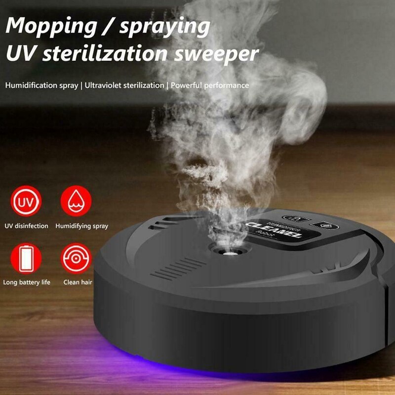 UV Disinfection Smart ing Robot Vacuum Cleaner Floor Auto Suction er Battery Models: Default Title