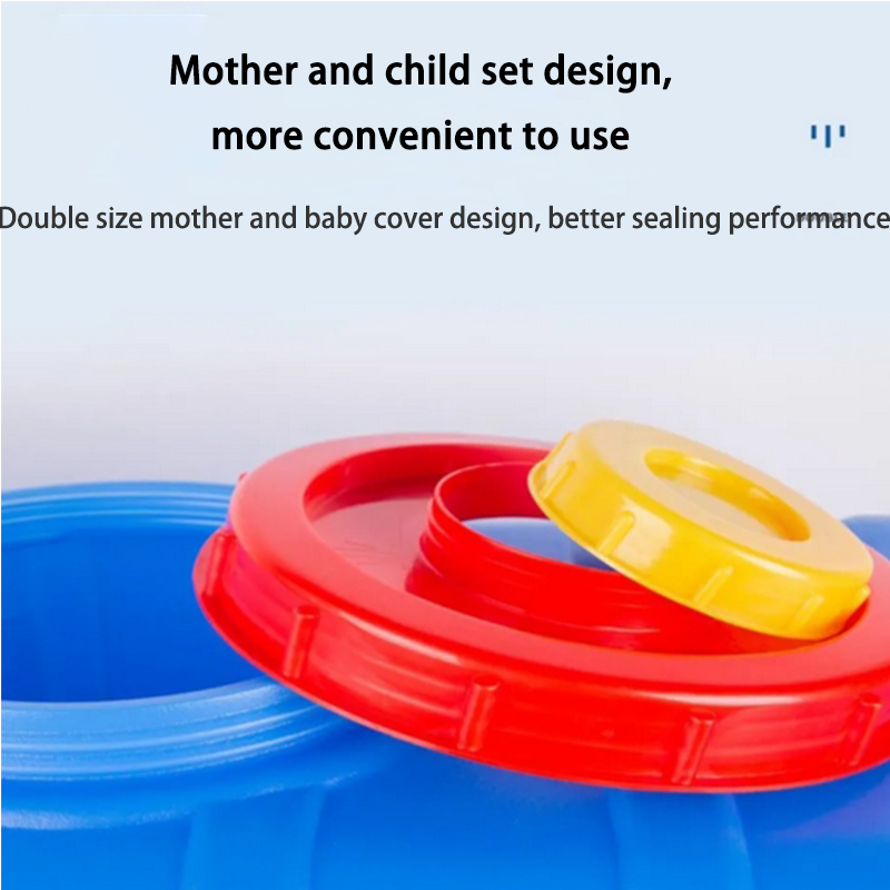 160L Car Mounted Water bucket RV Horizontal Water Storage Bucket Domestic Water Tank Plastic Bucket ExtraLarge Capacity