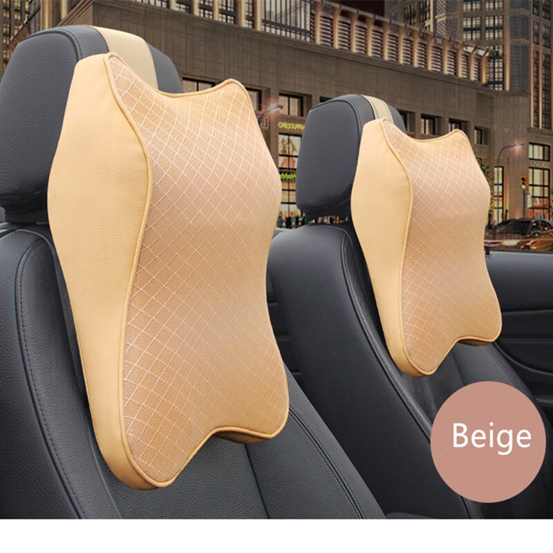 3d auton automaattisen istuimen päätuet muisti puuvilla päätyyny auton istuimen pään niskatuki hieronta muistivaahto tyynyn tuki niskatuki