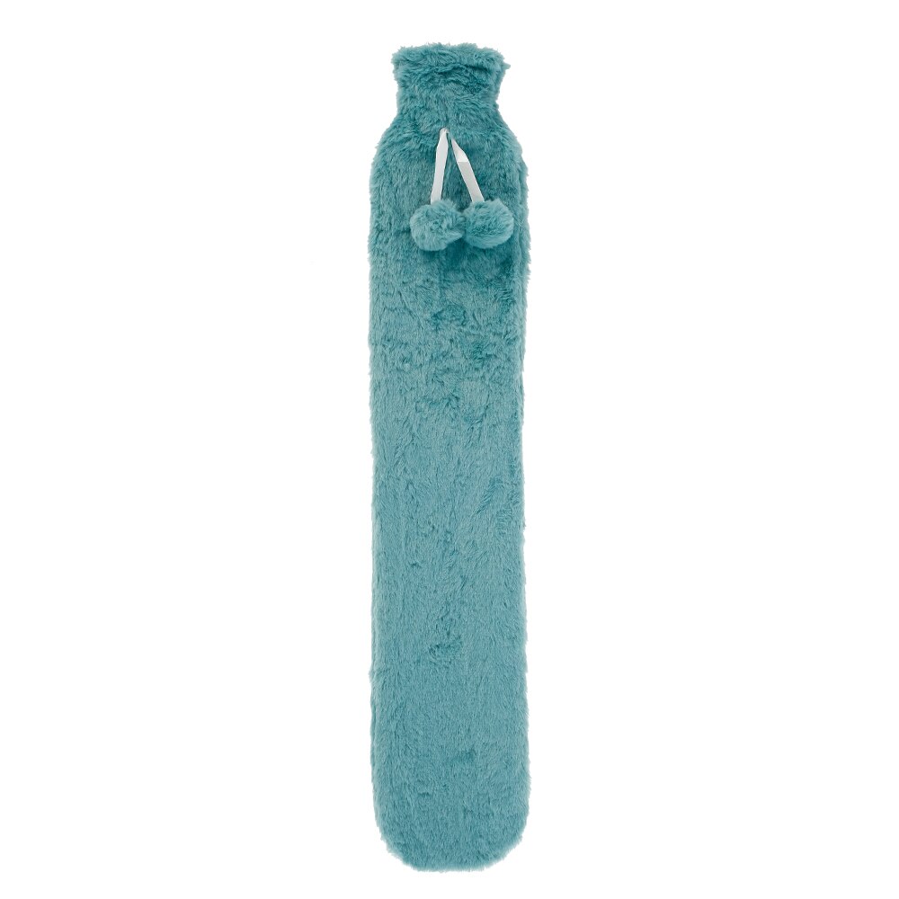 52cm/72cm ekstra lang vandpose høj kapacitet vandflaske pvc flannel aftagelig betræk jul bærbar: Stil d