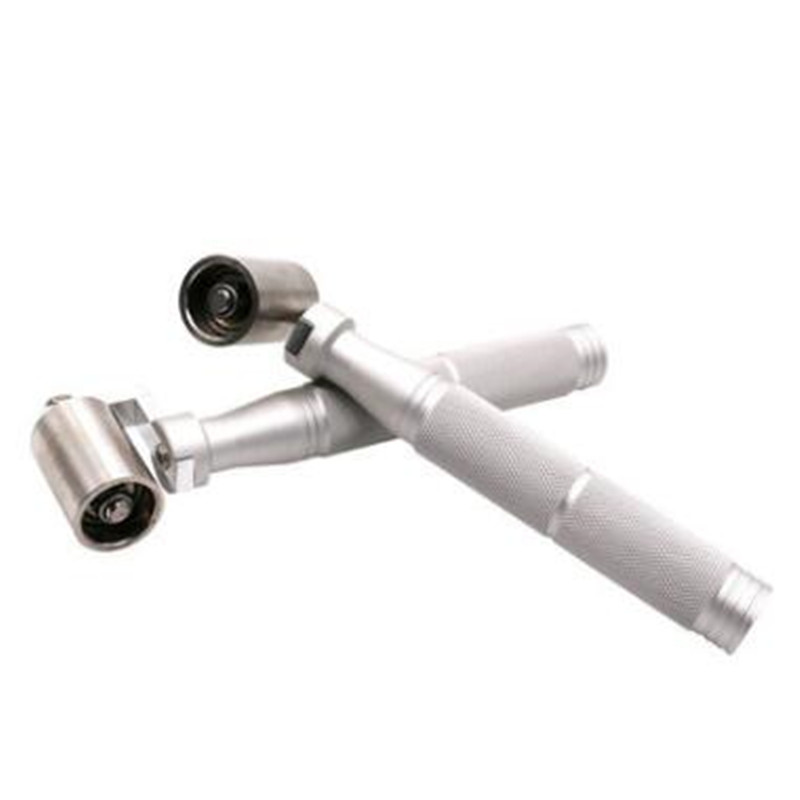 Rodillo con rodamiento de papel tapiz para el hogar, rueda de prensado plano de costura, rodillo de presión de acero inoxidable, herramientas de construcción