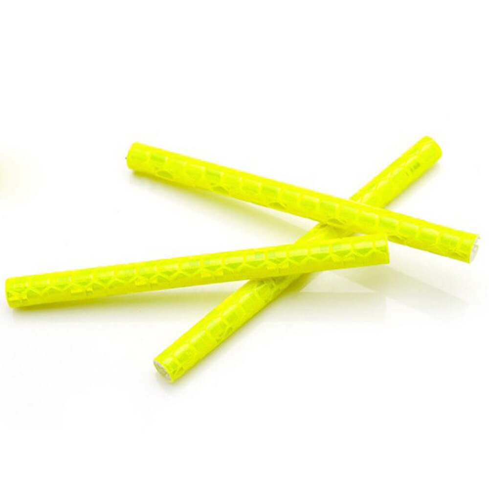 Kleurrijke 12Pcs Reflector Fiets Velg Sprak Strip Bike Mount Waarschuwingslampje Strip Buizen Bike Tire Reflecterende Decoartion