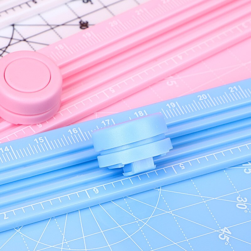 Dibujo de oficina Ot410, artefacto de corte de papel, foto A4, cuchillo de corte Manual de plástico Abs, cortador de papel pequeño para el hogar 2022