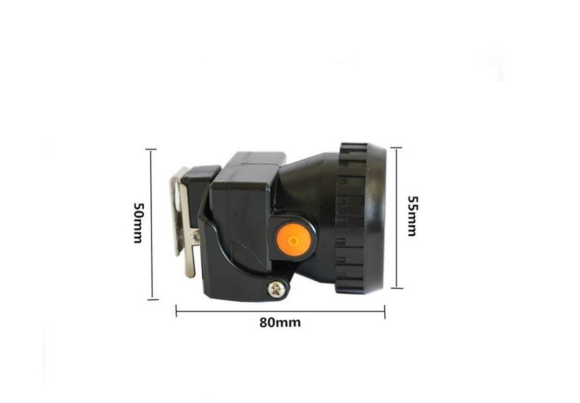 Miners Cordless Power LED Rechargeable Helmet Light Safety Head Cap Lamp Torch Working Headlamp Black Waterproof Headlamp Kit