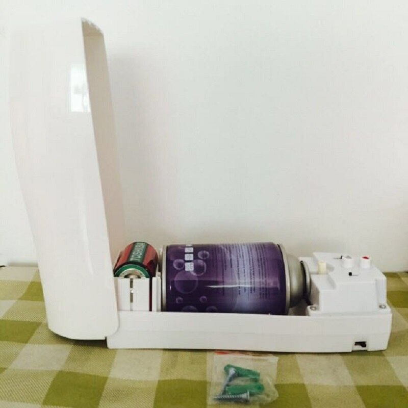 Automatische Geurdispenser, Wandmontage Luchtverfrisser, Verstelbare Spray voor Badkamer, Toilet, Kantoor, Hotel, Restaurant