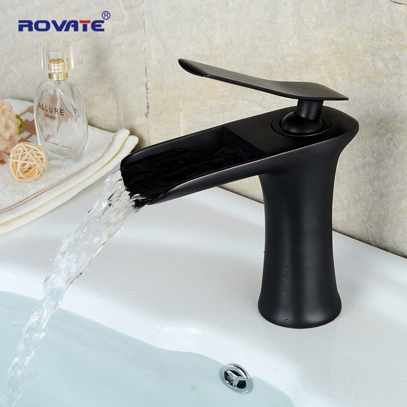 Buitentuin Kraan Badkamer Kraan Roestvrij Staal Middle-Arc Badkamer Wastafel Kraan Één Handvat Koud Water Kranen Wastafel Toilet Tap, Mat Zwart Klauwvoet Badkraan Koud Water Kraan Voor Badkamer